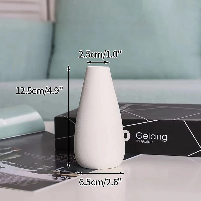 Modern Ceramic Tabletop Vase for Flower Arrangements