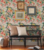 Pink Watercolor Floral & Green Leaf Waterproof, Oil-Resistant PVC Peel-and-Stick Wallpaper – Removable for Walls & Furniture
