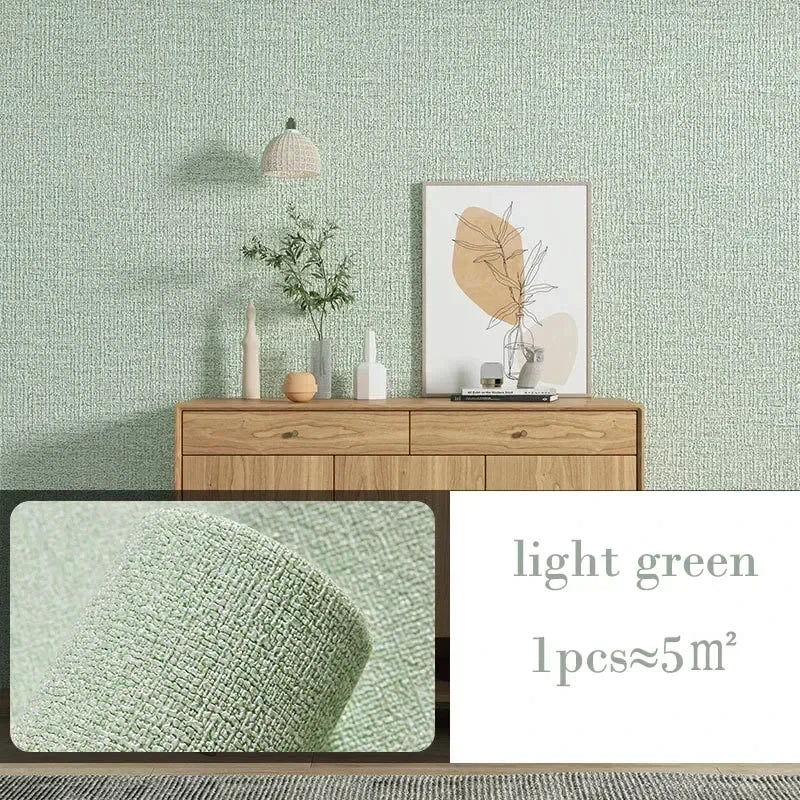 10m 3D Extra-Thick Waterproof PVC Peel-and-Stick Wallpaper – 2.5mm Embossed, Anti-Collision & Mould-Resistant