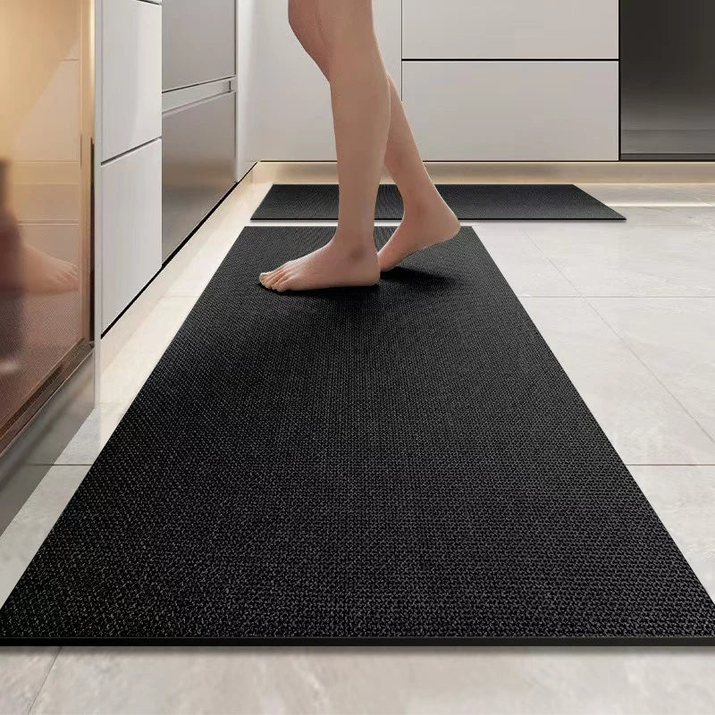 Printed Non-Slip Rubber Kitchen & Bathroom Mat – Absorbent, Moisture-Proof Long Floor Mat