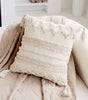 Bohemian Geometric Textured Throw Pillow Cover, 17.72 × 17.72 in, 10 Designs, Cover Only