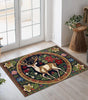 Deer Welcome Doormat – Absorbent Non-Slip Washable Polyester Entryway Mat, Designs 3 & 4
