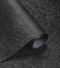 Black Waterproof Vinyl Peel-and-Stick Wallpaper – Matte or Glossy, Removable & Easy to Clean