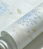 Floral 3D Embossed Waterproof Peel-and-Stick Non-Woven Wallpaper for Girls’ Bedrooms