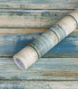 Blue Distressed Wood Waterproof Vinyl Peel-and-Stick Wallpaper for Cabinets & Walls