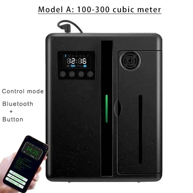 Wall Mounted Waterless Essential Oil Diffuser with Bluetooth