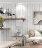White Wood Grain Peel and Stick Wallpaper | Self-Adhesive Vinyl Wall & Furniture Covering