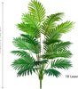 Large Artificial Palm Tree Branches – Tropical Fake Palm Leaf Plant for Home, Garden & Event Decoration