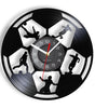 Football Vinyl Record Wall Clock – 30 cm Quartz Decor with Optional LED, Designs 6–10