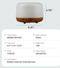 500ml Ultrasonic Essential Oil Diffuser with Remote and LED Lights