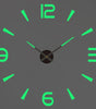 Luminous Acrylic DIY Wall Clock – 12 Designs, 36 or 48 Inch