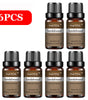 PHATOIL 6-Piece 10ml Pure Essential Oil Set for Diffusers