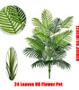 Large Artificial Palm Tree Branch – Tropical Monstera Faux Plant Leaf for Indoor Home Decor
