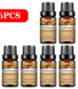 PHATOIL 6-Piece 10ml Pure Essential Oil Set for Diffusers