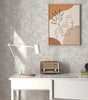 Vintage Boho Leaf Peel-and-Stick Wallpaper – Waterproof Removable Vinyl for Walls, Cabinets and Drawers