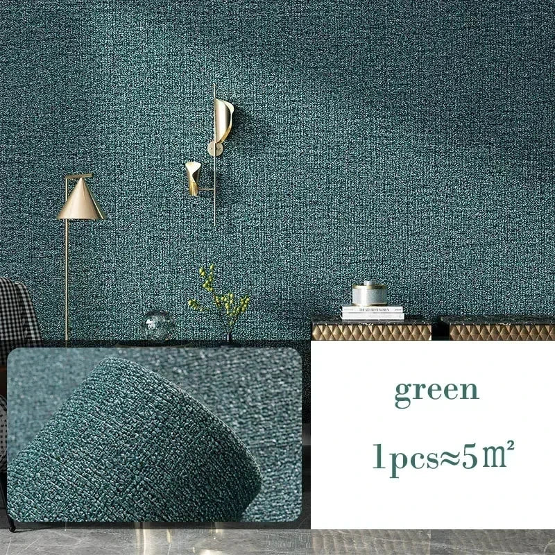 10m 3D Extra-Thick Waterproof PVC Peel-and-Stick Wallpaper – 2.5mm Embossed, Anti-Collision & Mould-Resistant