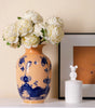 Hand-Painted Ceramic Flower Vase – 5 Color Designs