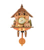 Wooden Birdhouse-Style Quartz Wall Clock – Cuckoo-Inspired Decor, A11–A18