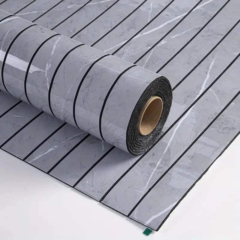 Extra Thick 3D Wood Grain Peel and Stick Wallpaper | Waterproof Self-Adhesive Vinyl Wallpaper