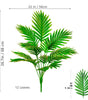 Large Artificial Palm Tree Branches – Tropical Fake Palm Leaf Plant for Home, Garden & Event Decoration