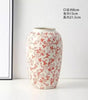 Retro Ceramic Vase – Light Luxury Tabletop Flower Vase for Living Room Decor