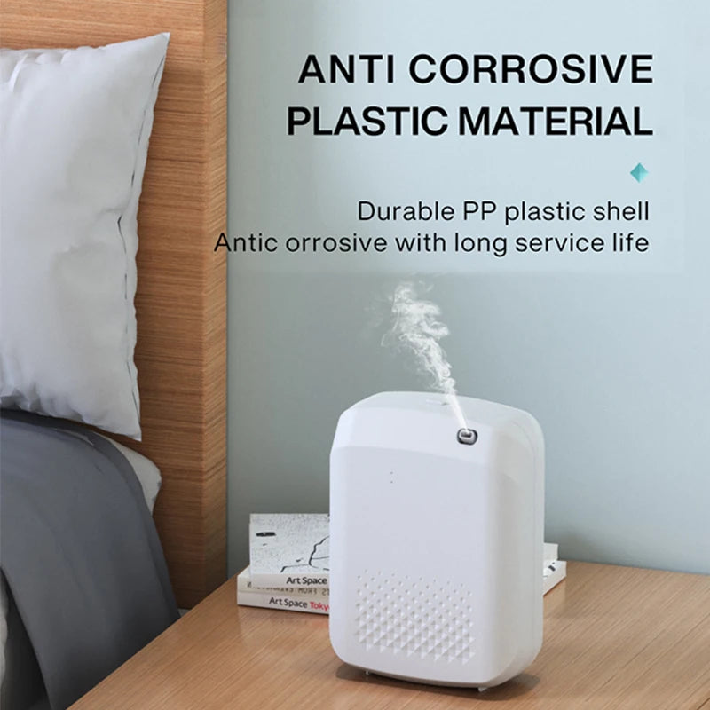 Wall Mounted Waterless Essential Oil Diffuser with Bluetooth