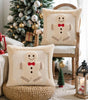 Gingerbread Christmas Pillow Covers – Plush Embroidered Set of 2, Four Designs