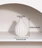 Modern Ceramic Tabletop Vase for Flower Arrangements
