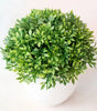 Small Artificial Bonsai Potted Plant – Green Faux Tree Ornament for Home, Garden & Hotel Decor