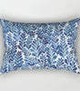 Botanical Leaf Polyester Lumbar Pillow Cover – 11.81 × 19.69 in (30 × 50 cm), 1 Piece