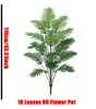 Large Artificial Palm Tree Branch – Tropical Monstera Faux Plant Leaf for Indoor Home Decor