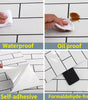 Marble Vinyl Waterproof Wallpaper for Table Kitchen Countertop Self Adhesive Sticker for Furniture Mould Proof Wall sticker