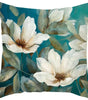 Ginkgo & Floral Polyester Pillow Cover – 17.72 × 17.72 in (45 × 45 cm), 1 Piece