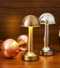 Modern LED Table Lamp – USB-C Rechargeable, Touch Control, 3 Color Modes & Stepless Dimming Metal Bedside Desk Lamp