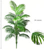 Large Artificial Palm Tree Branches – Tropical Fake Palm Leaf Plant for Home, Garden & Event Decoration