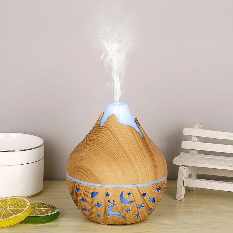 200ml USB Aroma Diffuser Mini Humidifier with LED Night Light