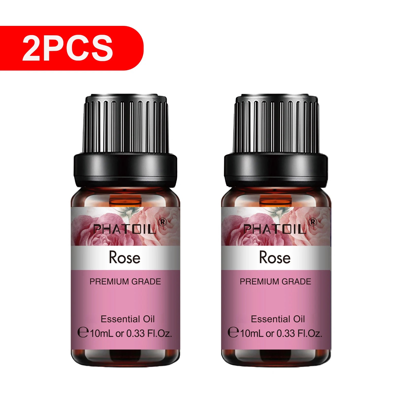 PHATOIL 2-Pack 10ml Pure Essential Oils for Diffusers