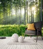 Custom Photo Wallpaper 3D Green Forest Nature Landscape Large Murals Living Room Sofa Bedroom Modern Wall Painting Home Decor