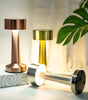 USB Rechargeable LED Table Lamp – Wireless Touch Control, 3 Color Dimmable Bedside Mood Light for Home