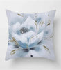 Ginkgo & Floral Polyester Pillow Cover – 17.72 × 17.72 in (45 × 45 cm), 1 Piece