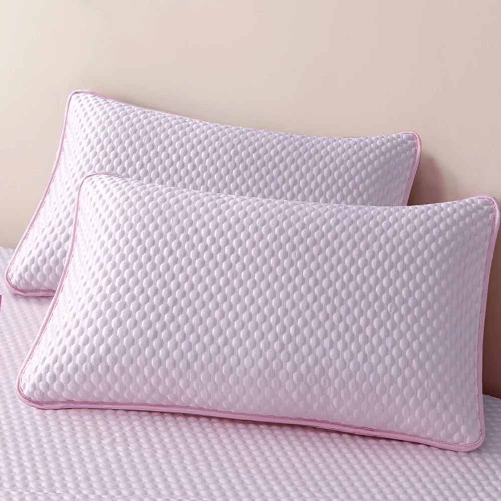 Quilted Polyester Pillow Cover – 17.72 × 27.56 in (45 × 70 cm), 1 Piece, Envelope or Zipper