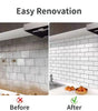 Marble Vinyl Waterproof Wallpaper for Table Kitchen Countertop Self Adhesive Sticker for Furniture Mould Proof Wall sticker