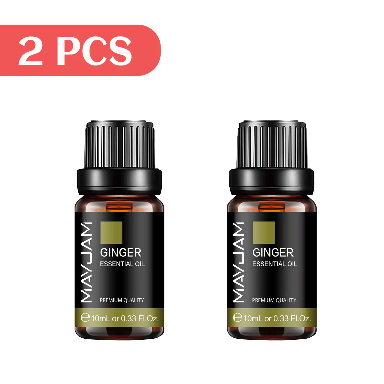 MAYJAM 2-Pack 10ml Essential Oils for Diffusers