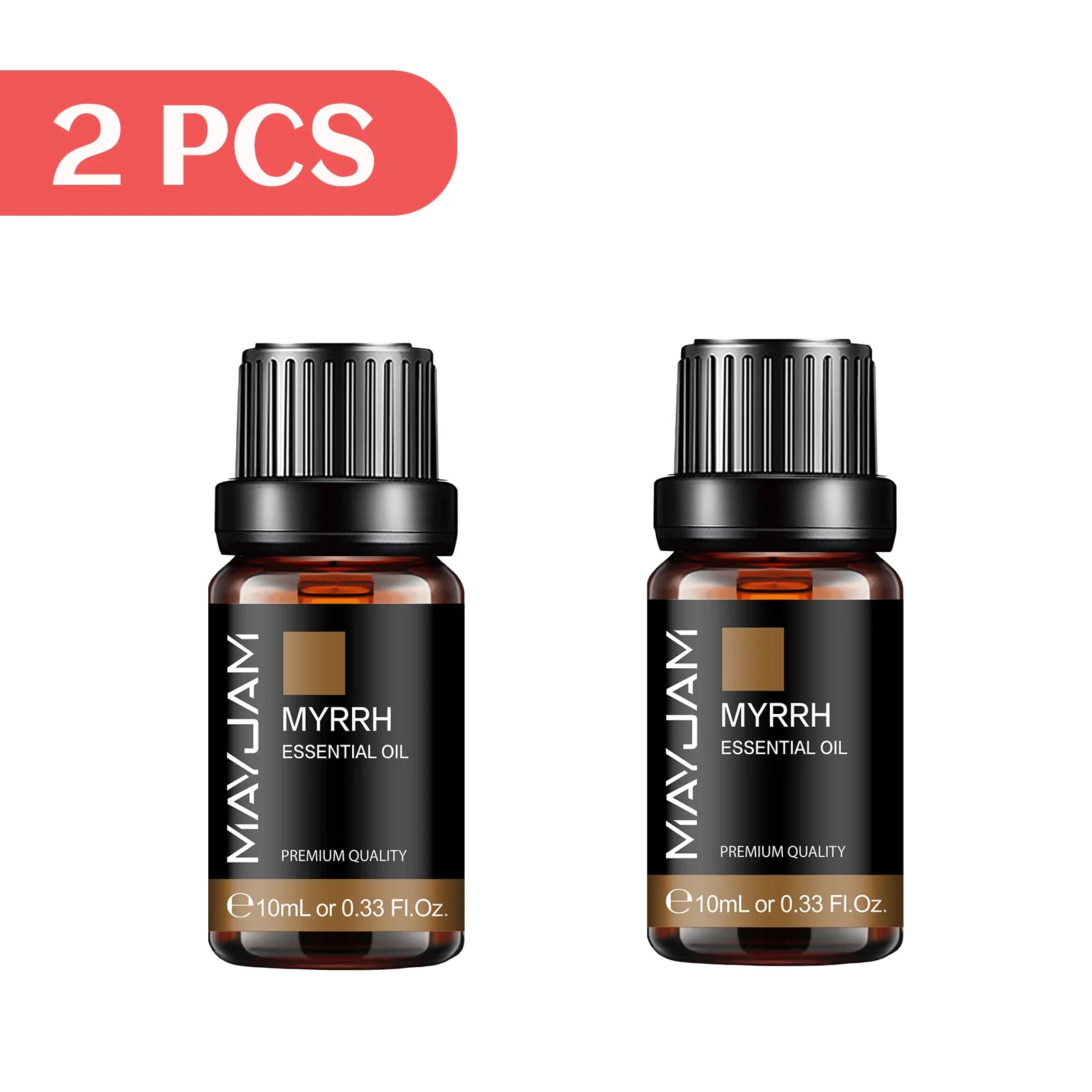 MAYJAM 2-Pack 10ml Essential Oils for Diffusers
