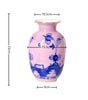 Hand-Painted Ceramic Flower Vase – 5 Color Designs