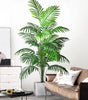 Large Artificial Palm Tree Branches – Tropical Fake Palm Leaf Plant for Home, Garden & Event Decoration