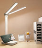 LED Desk Lamp – 3-Level Touch Dimmable, Foldable Eye-Caring Reading Light, USB Plug-In or Rechargeable Bedside Table Lamp