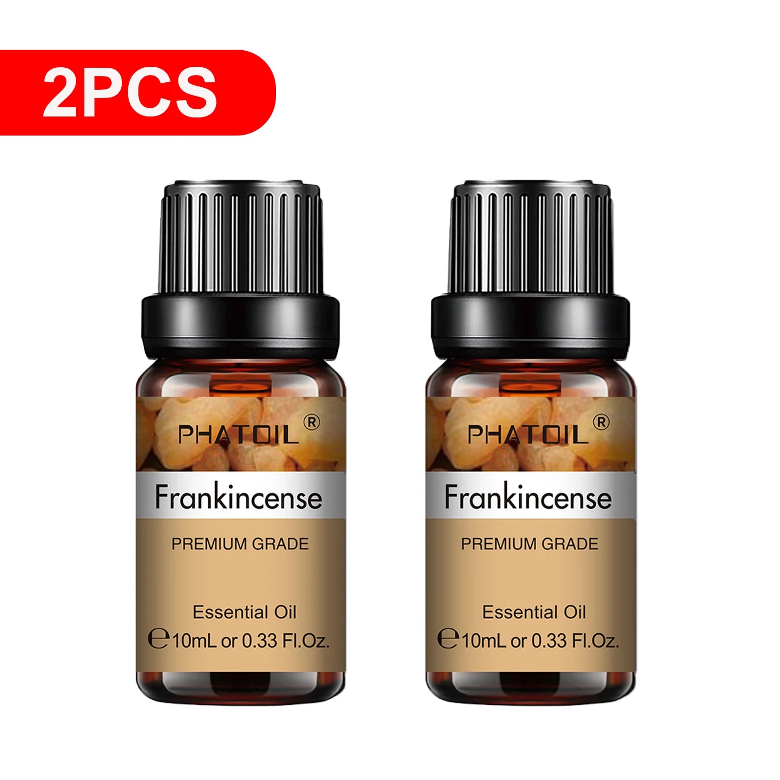 PHATOIL 2-Pack 10ml Pure Essential Oils for Diffusers