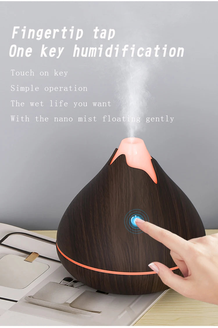 200ml USB Aroma Diffuser Mini Humidifier with LED Night Light