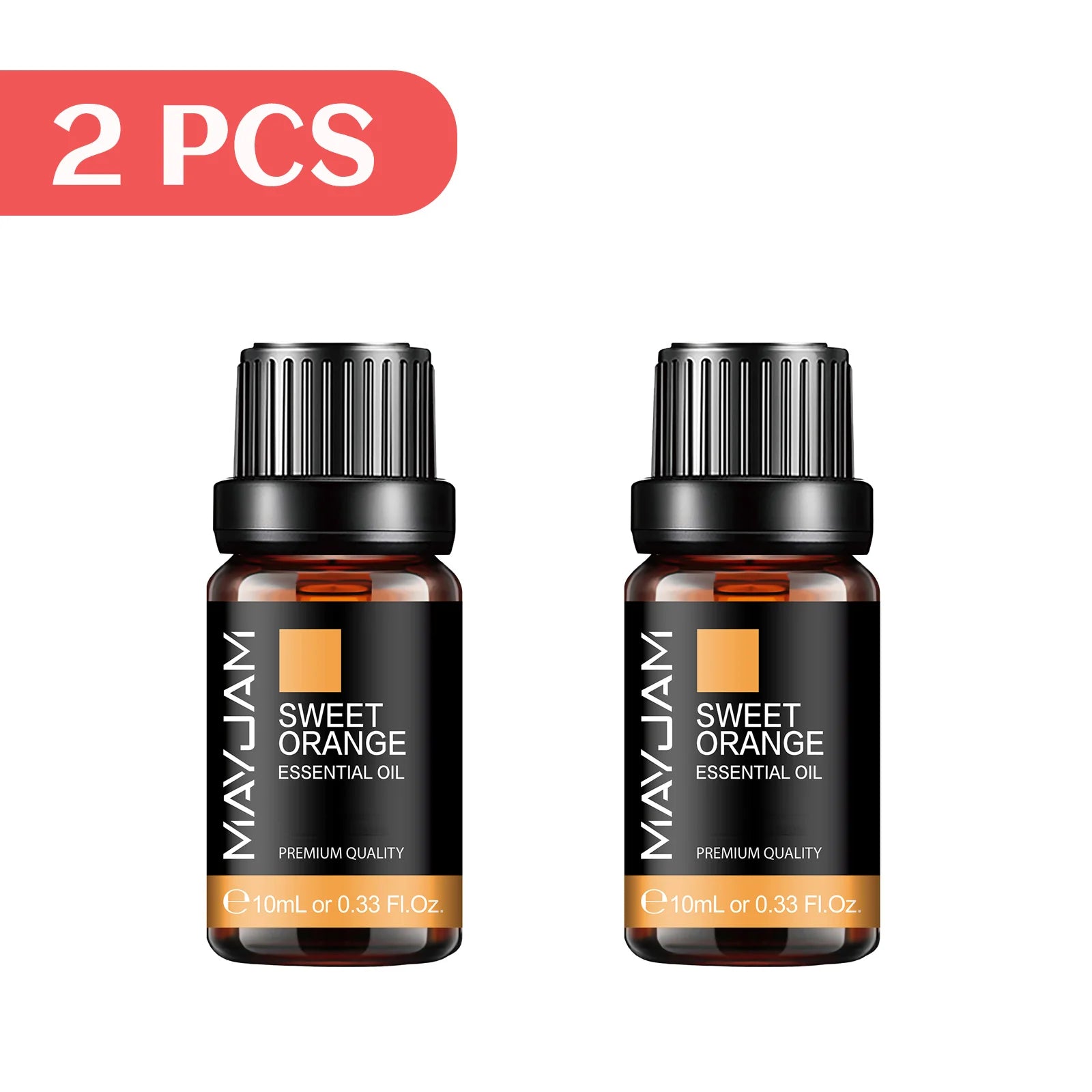 MAYJAM 2-Pack 10ml Essential Oils for Diffusers